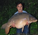 A 56lb Carp from Laroussi in Jun 2012 by Mark Yuen