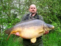 A 62lb Carp from Laroussi in May 2013 by Mr Diment