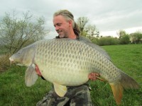 A 54lb Carp from Sapphire in Apr 2012 by Austin Reade