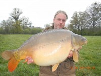 A 36lb Carp from Sapphire in Apr 2012 by Austin Reade