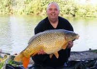 A 32lb Carp from Molyneux in Oct 2011 by Clive Elliot