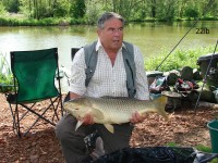 A 22lb Carp from Bletiere in May 2012 by Graham