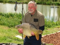 A 30lb Carp from Bletiere in May 2012 by Steve