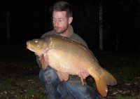 A 28lb Carp from Molyneux in Oct 2011 by Dan 