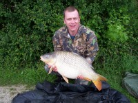 A 28lb Carp from Morgane in May 2012 by David Kay