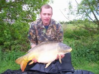 A 36lb Carp from Morgane in May 2012 by David Kay