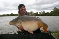 A 45lb Carp from Margot in May 2012 by Ginge Watson (PB)