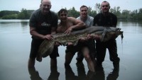 A 107lb Catfish from Laroussi in Jun 2012 by Tony Mayo