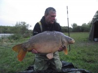 A 31lb Carp from Sapphire in May 2012 by Ian Burt