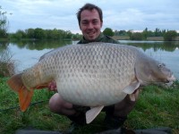 A 48lb Carp from Commons in May 2012 by Jamie Huston