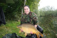 A 28lb Carp from Hideaway in Oct 2011 by Kelly Stapley