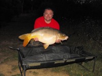 A 35lb Carp from Notaires in Jul 2011 by Dave Mutton