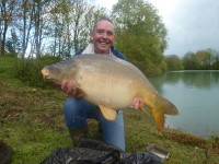 A 31lb Carp from Blue Lake in Apr 2012 by John cooke