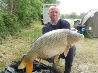 A 31lb Carp from Commons in May 2013 by Andy Newman