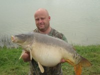A 44lb Carp from Commons in May 2012 by Paul Browning (3rd PB)