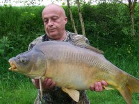 A 25lb Carp from Watersmeet in May 2012 by Ray Mullan
