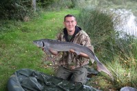 A 20lb Sturgeon from Hideaway in Oct 2011 by Matthew Stapley