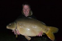 A 40lb Carp from Margot in May 2012 by Shane Robins