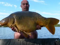 A 41lb Carp from Margot in May 2012 by Shaun Lampard (PB)