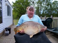 A 31lb Carp from Morgane in May 2012 by Val O'Connor