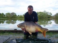 A 49lb Carp from Lords in May 2012 by Victor Brown (PB)