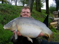 A 36lb Carp from Boomerang in Apr 2012 by Vinnie Copley