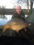 A 22lb Carp from Watersmeet in Mar 2013 by SHANE