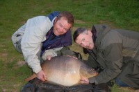 47lb 5oz carp from Watersmeet