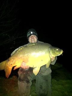 40lb  carp from Watersmeet