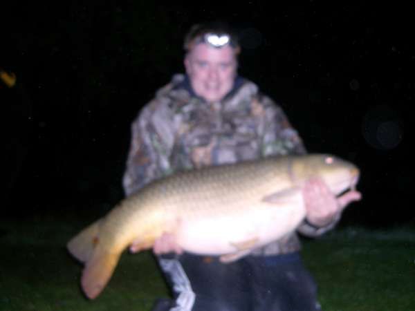 40lb 3oz carp from Watersmeet