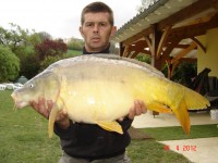 A Carp from Mas Bas Main Lake in Apr 2012 by michael