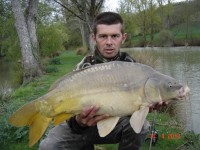 A Carp from Mas Bas Main Lake in Apr 2012 by michael