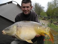 A Carp from Mas Bas Main Lake in Apr 2012 by michael