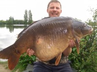 A 52lb Carp from Laroussi in Jul 2012 by Paul - Laroussi