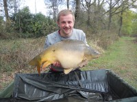 A 35lb Carp from Oakwood in Apr 2012 by Rob