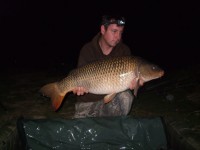 A 25lb Carp from Oakwood in Oct 2011 by Terry
