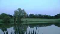 Carp lake at Morgane carp lake in France. 