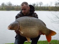 A new lake record common carp 55lb 4oz A new lake record common carp 55lb 4oz