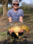 Glenn and his new pb of 32lb's