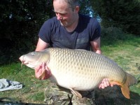 Lake record common now 49lb 7oz