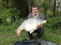 43lb 3oz lake record common