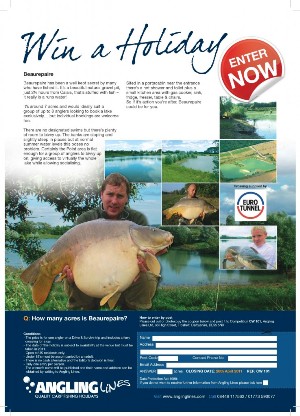 Carp fishing France