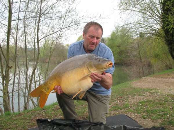 Carp fishing france at Molyneux