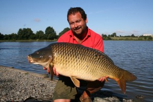 Carp angler Shaun Harrison