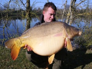 Carp fishing holiday in France