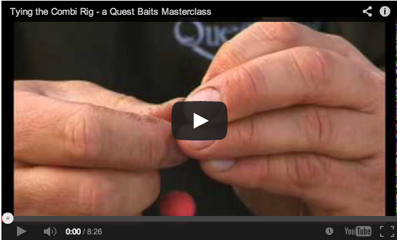 Carp rigs – a video showing how to tie the combi-rig 🎣
