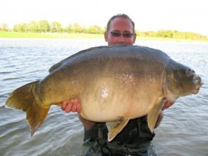 Carp fishing in France at Boux