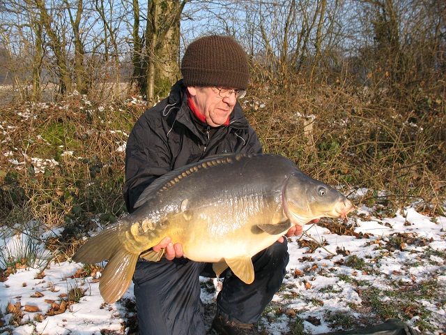 Another one of Jim’s cold weather carp