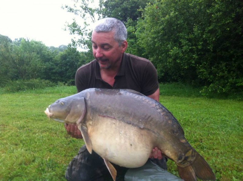 Monster Carp at Villefond Carp Fishing in France