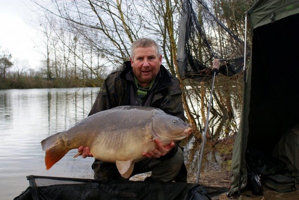 big winter carp for old oaks lake in France